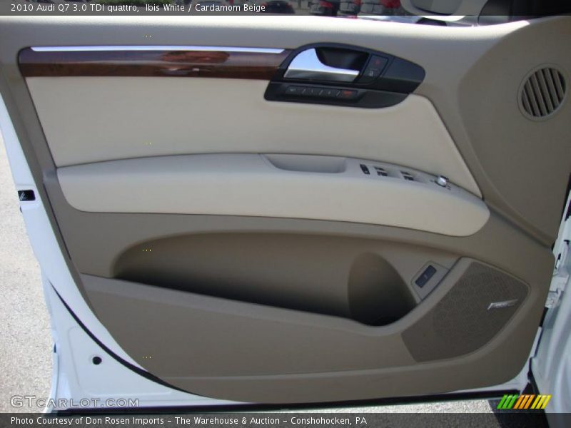 Ibis White / Cardamom Beige 2010 Audi Q7 3.0 TDI quattro