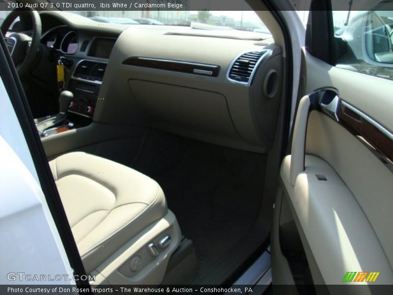 Ibis White / Cardamom Beige 2010 Audi Q7 3.0 TDI quattro