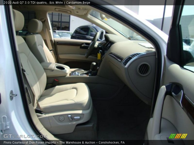 Ibis White / Cardamom Beige 2010 Audi Q7 3.0 TDI quattro