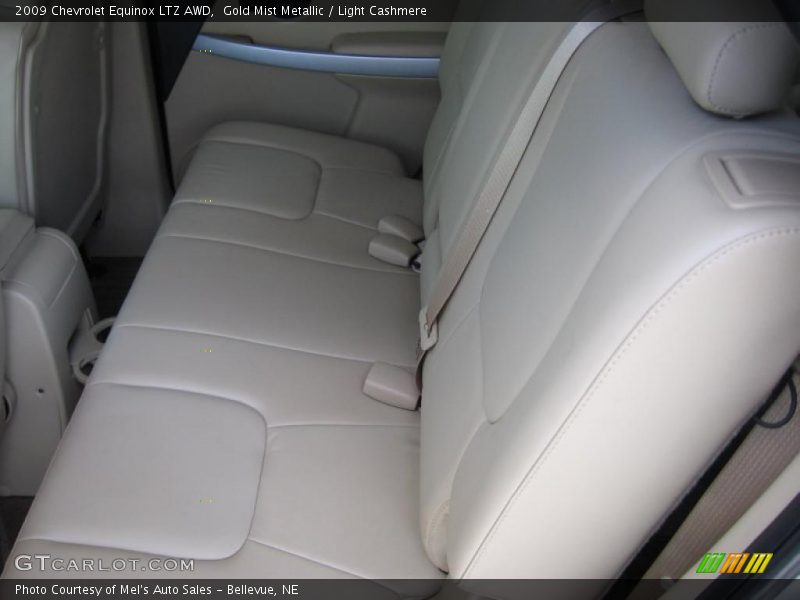 Gold Mist Metallic / Light Cashmere 2009 Chevrolet Equinox LTZ AWD
