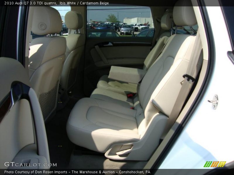 Ibis White / Cardamom Beige 2010 Audi Q7 3.0 TDI quattro