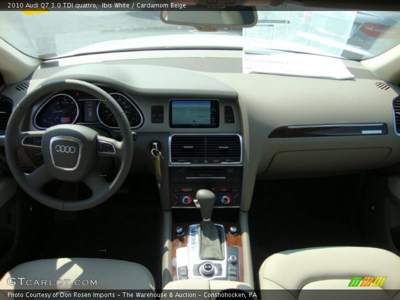 Ibis White / Cardamom Beige 2010 Audi Q7 3.0 TDI quattro