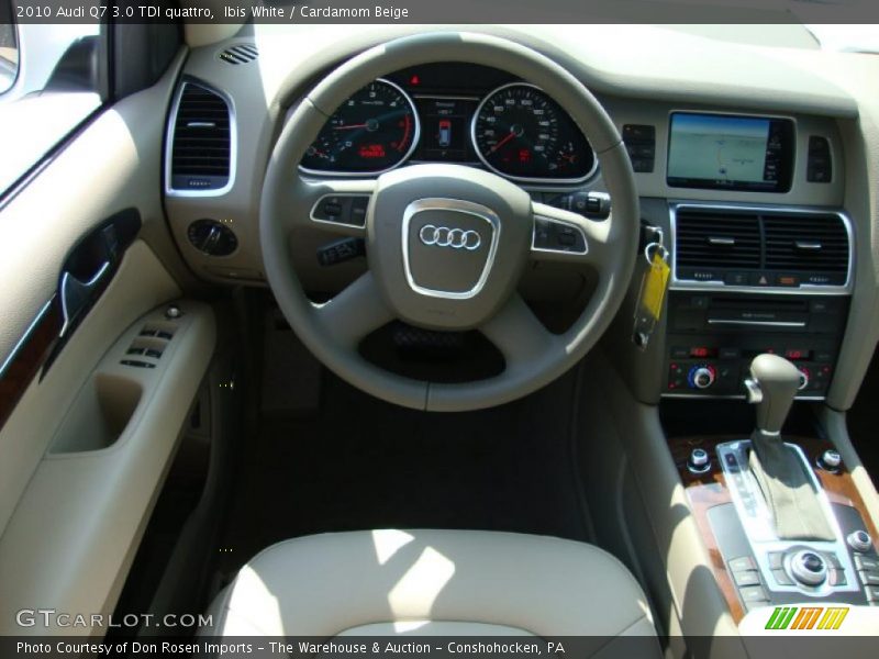 Ibis White / Cardamom Beige 2010 Audi Q7 3.0 TDI quattro