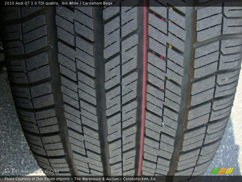 Ibis White / Cardamom Beige 2010 Audi Q7 3.0 TDI quattro