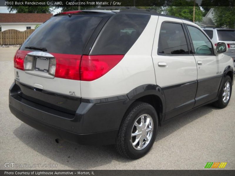 Cappuccino Frost Metallic / Gray 2003 Buick Rendezvous CXL AWD