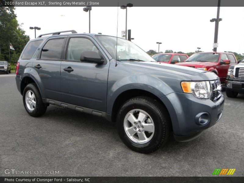 Sterling Grey Metallic / Stone 2010 Ford Escape XLT