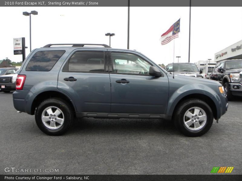 Sterling Grey Metallic / Stone 2010 Ford Escape XLT