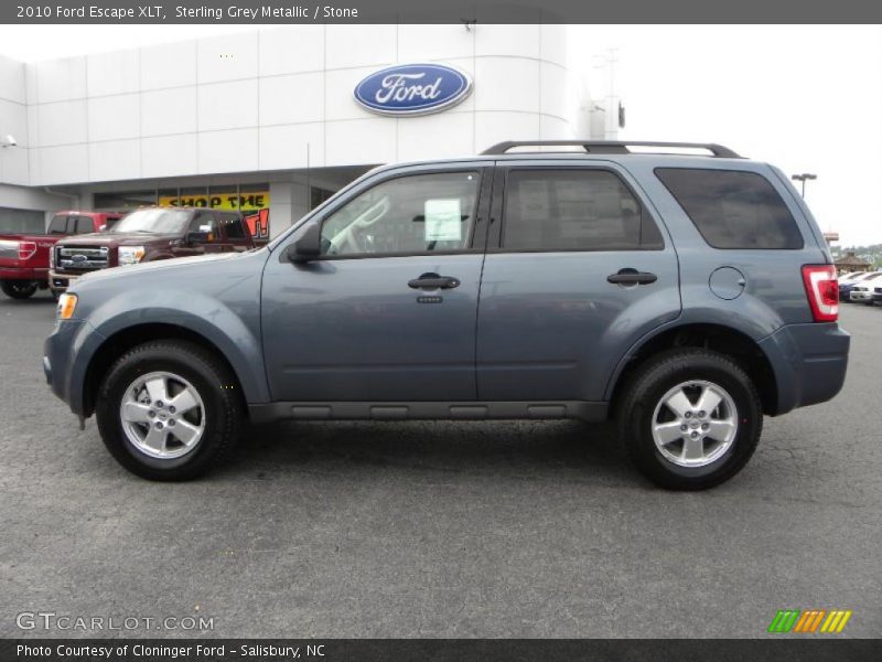 Sterling Grey Metallic / Stone 2010 Ford Escape XLT