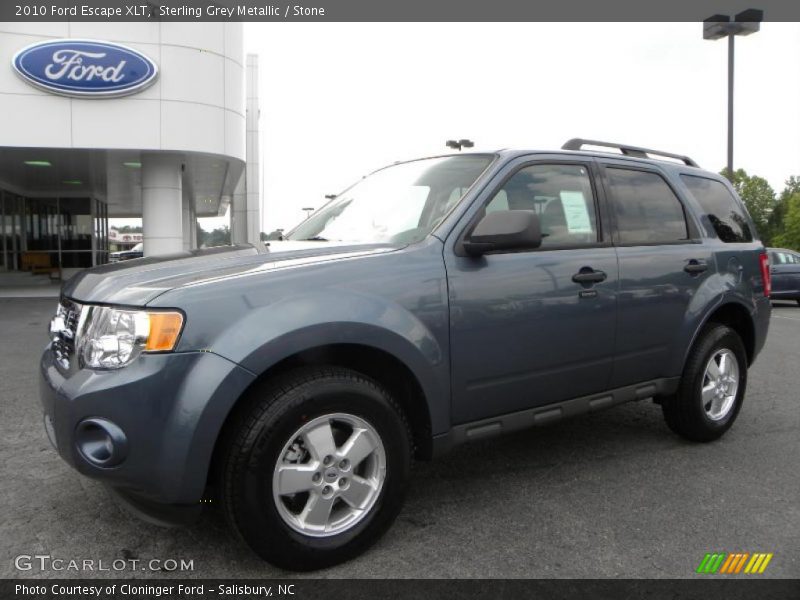 Sterling Grey Metallic / Stone 2010 Ford Escape XLT