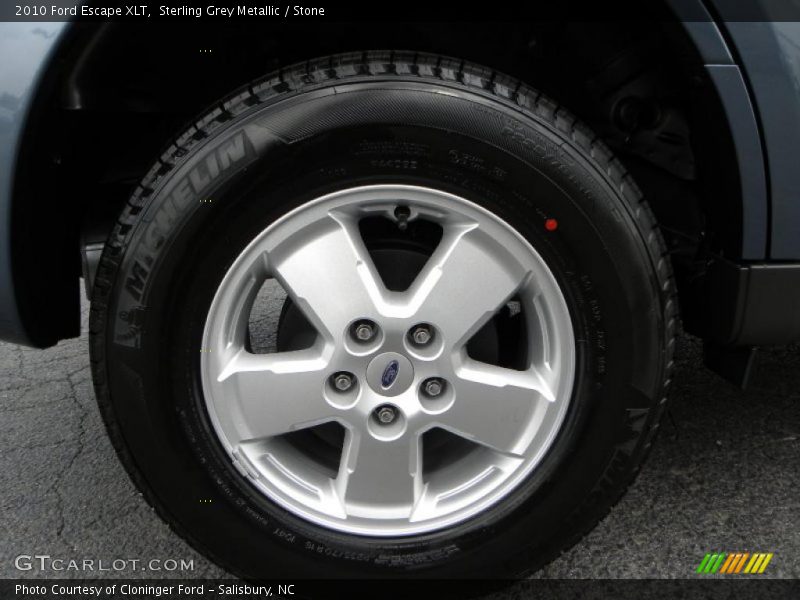 Sterling Grey Metallic / Stone 2010 Ford Escape XLT