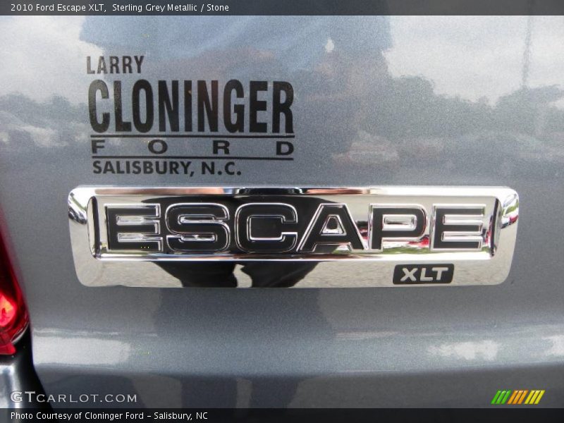 Sterling Grey Metallic / Stone 2010 Ford Escape XLT