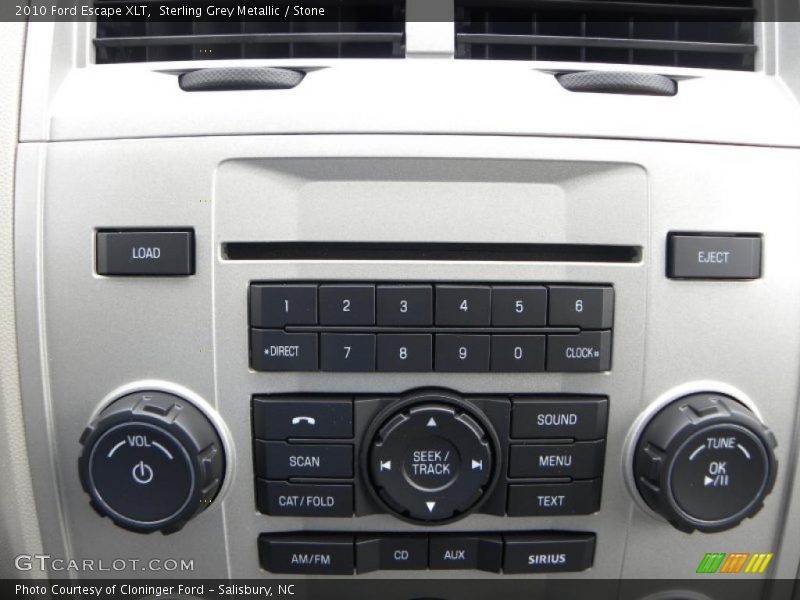 Sterling Grey Metallic / Stone 2010 Ford Escape XLT