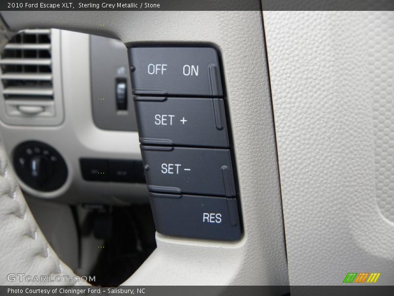 Sterling Grey Metallic / Stone 2010 Ford Escape XLT