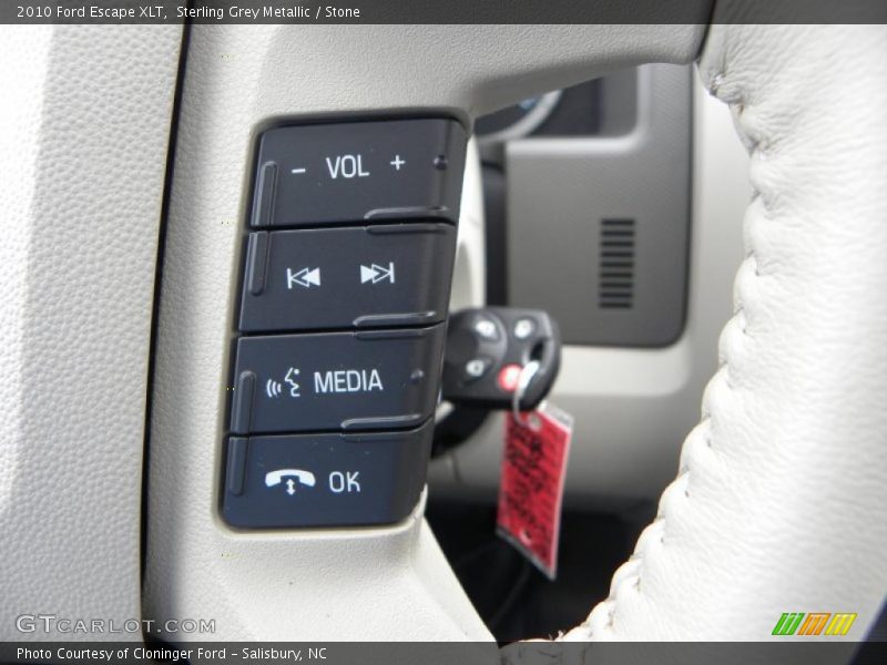 Sterling Grey Metallic / Stone 2010 Ford Escape XLT