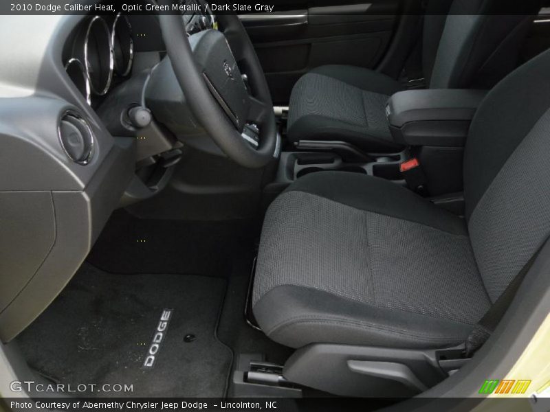 Optic Green Metallic / Dark Slate Gray 2010 Dodge Caliber Heat