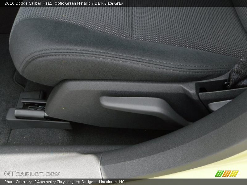 Optic Green Metallic / Dark Slate Gray 2010 Dodge Caliber Heat