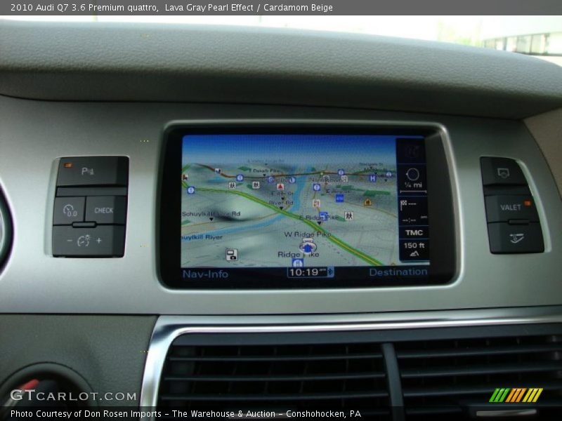 Lava Gray Pearl Effect / Cardamom Beige 2010 Audi Q7 3.6 Premium quattro