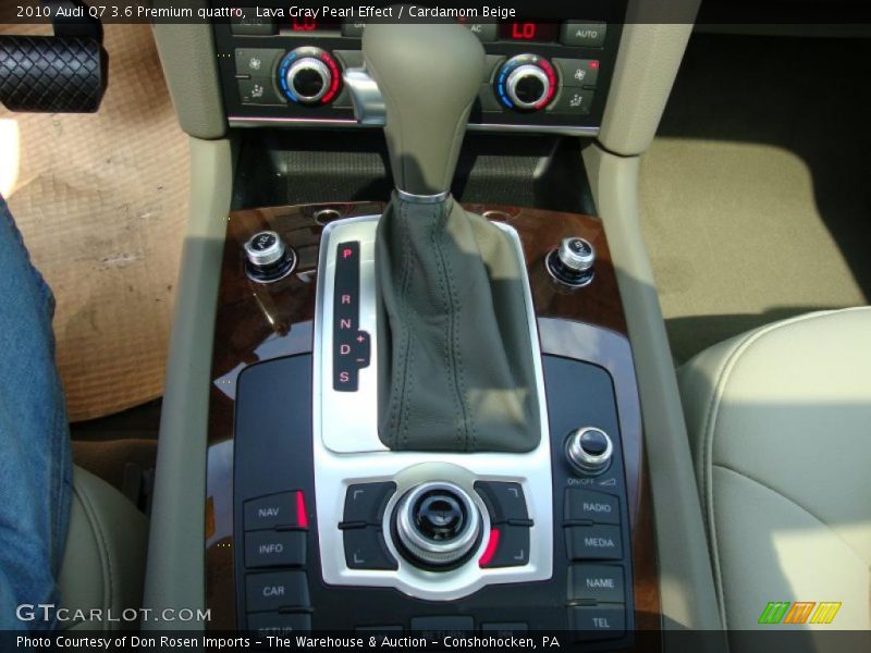 Lava Gray Pearl Effect / Cardamom Beige 2010 Audi Q7 3.6 Premium quattro