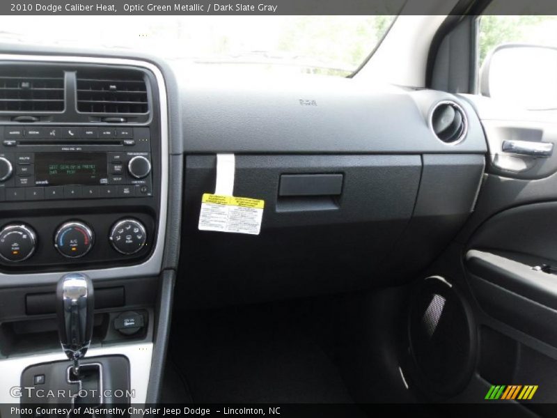 Optic Green Metallic / Dark Slate Gray 2010 Dodge Caliber Heat
