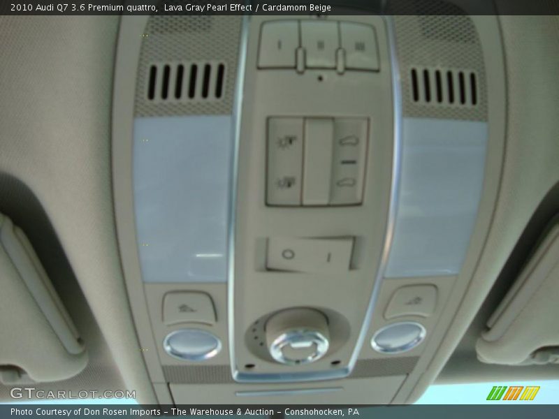 Lava Gray Pearl Effect / Cardamom Beige 2010 Audi Q7 3.6 Premium quattro
