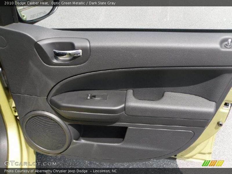 Optic Green Metallic / Dark Slate Gray 2010 Dodge Caliber Heat