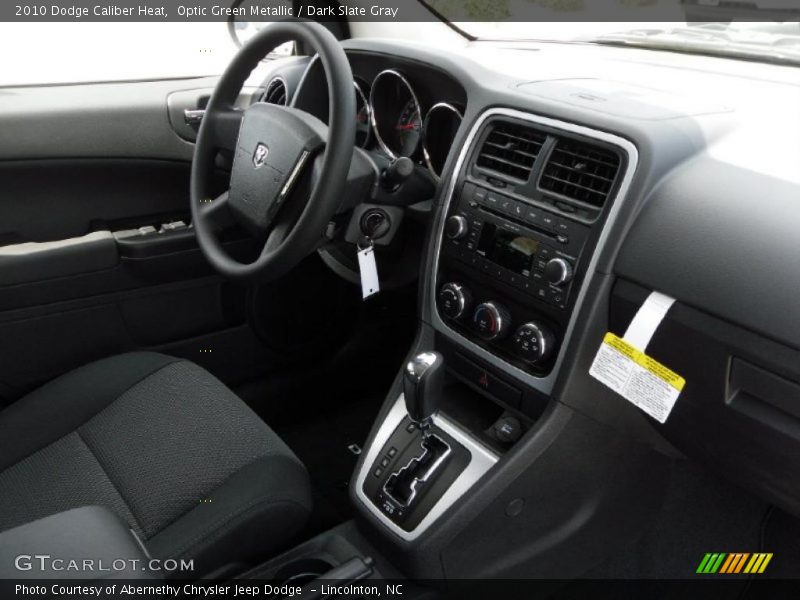 Optic Green Metallic / Dark Slate Gray 2010 Dodge Caliber Heat