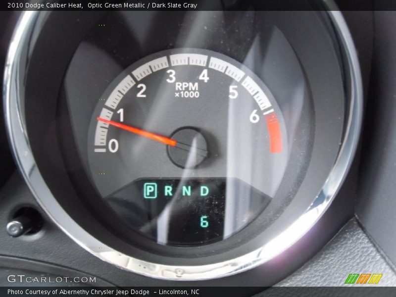 Optic Green Metallic / Dark Slate Gray 2010 Dodge Caliber Heat