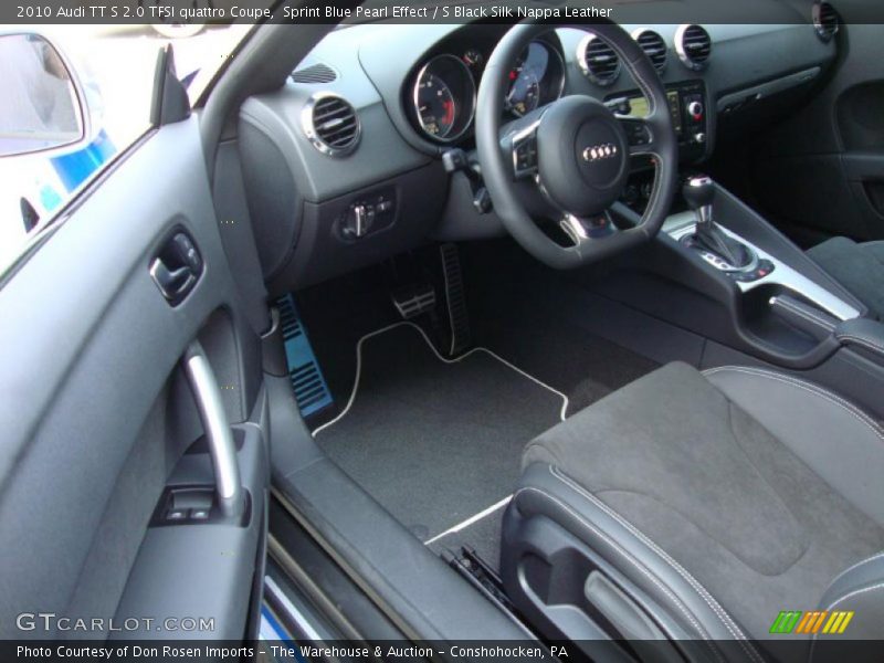 Sprint Blue Pearl Effect / S Black Silk Nappa Leather 2010 Audi TT S 2.0 TFSI quattro Coupe