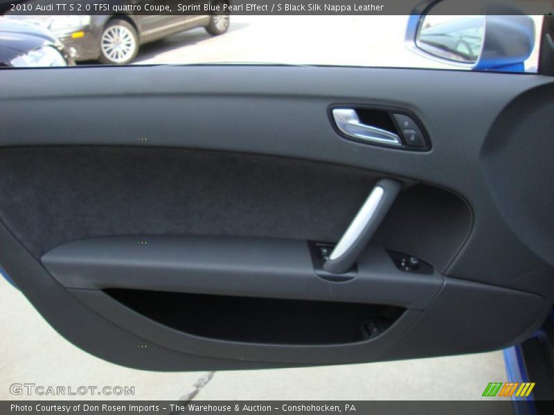Sprint Blue Pearl Effect / S Black Silk Nappa Leather 2010 Audi TT S 2.0 TFSI quattro Coupe