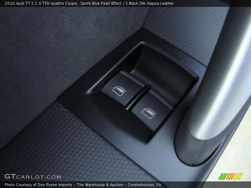 Sprint Blue Pearl Effect / S Black Silk Nappa Leather 2010 Audi TT S 2.0 TFSI quattro Coupe