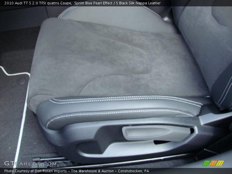 Sprint Blue Pearl Effect / S Black Silk Nappa Leather 2010 Audi TT S 2.0 TFSI quattro Coupe
