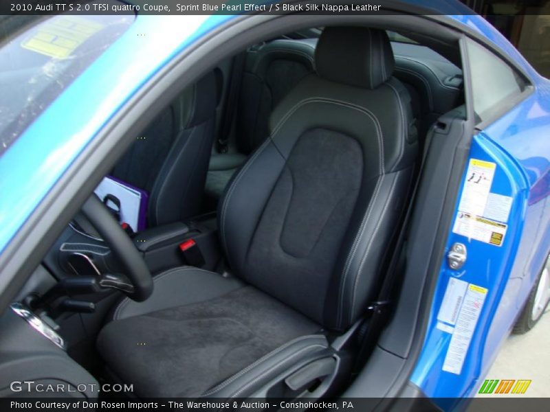 Sprint Blue Pearl Effect / S Black Silk Nappa Leather 2010 Audi TT S 2.0 TFSI quattro Coupe