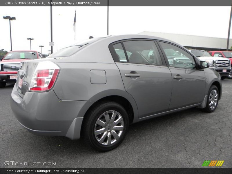 Magnetic Gray / Charcoal/Steel 2007 Nissan Sentra 2.0