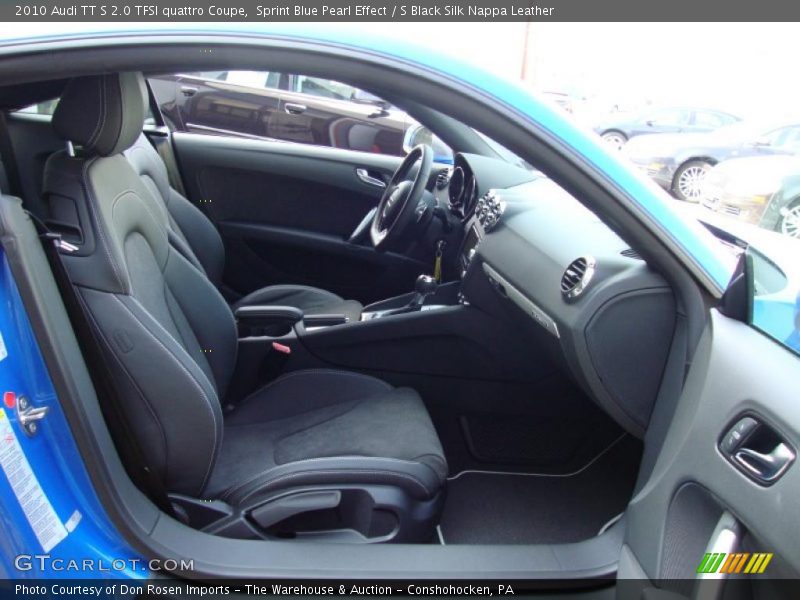 Sprint Blue Pearl Effect / S Black Silk Nappa Leather 2010 Audi TT S 2.0 TFSI quattro Coupe