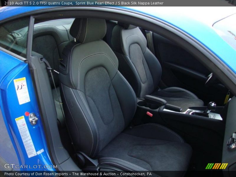 Sprint Blue Pearl Effect / S Black Silk Nappa Leather 2010 Audi TT S 2.0 TFSI quattro Coupe