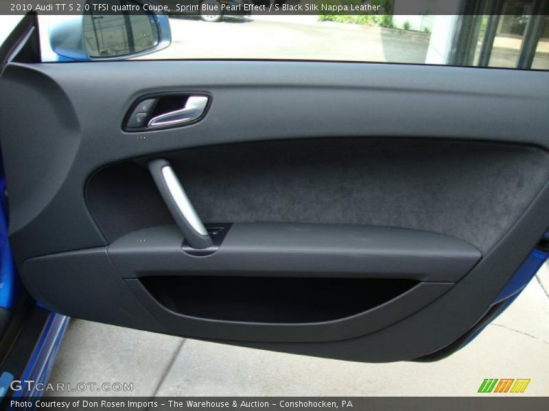 Sprint Blue Pearl Effect / S Black Silk Nappa Leather 2010 Audi TT S 2.0 TFSI quattro Coupe