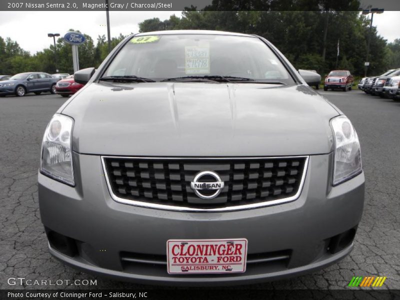 Magnetic Gray / Charcoal/Steel 2007 Nissan Sentra 2.0