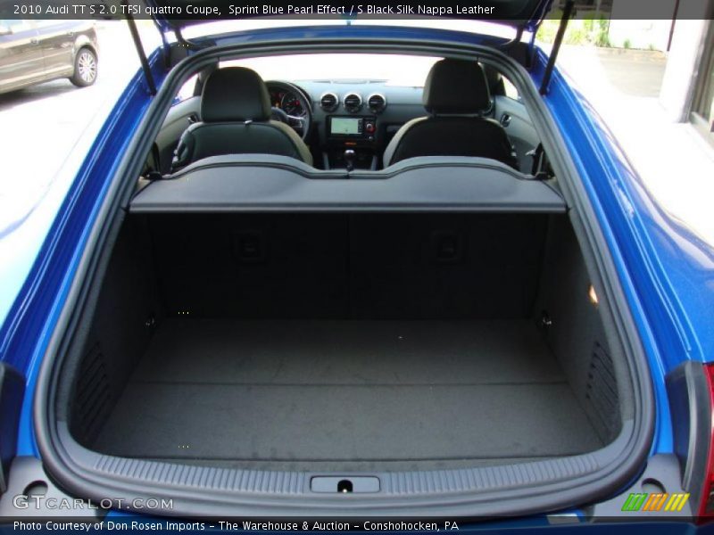 Sprint Blue Pearl Effect / S Black Silk Nappa Leather 2010 Audi TT S 2.0 TFSI quattro Coupe