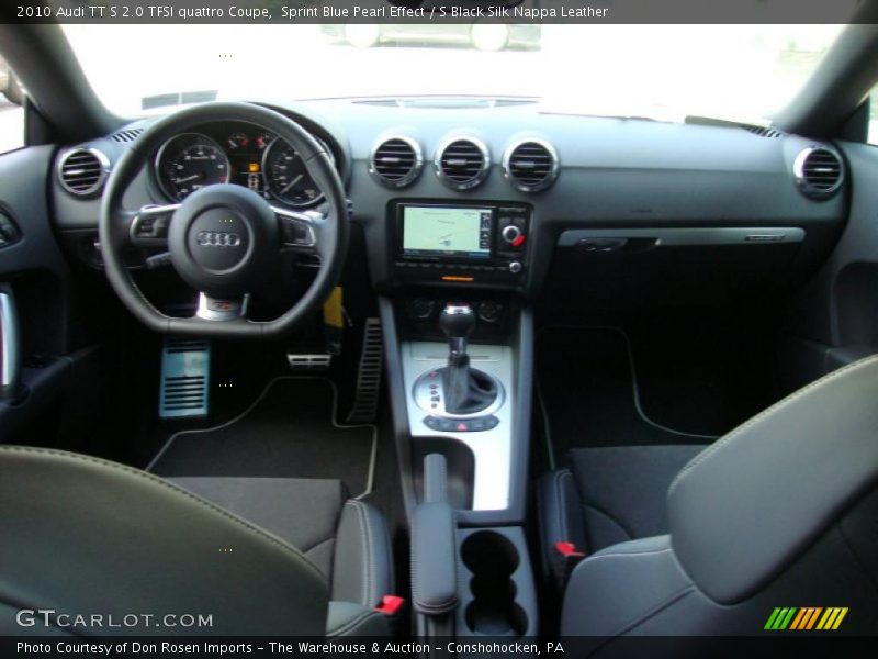 Sprint Blue Pearl Effect / S Black Silk Nappa Leather 2010 Audi TT S 2.0 TFSI quattro Coupe