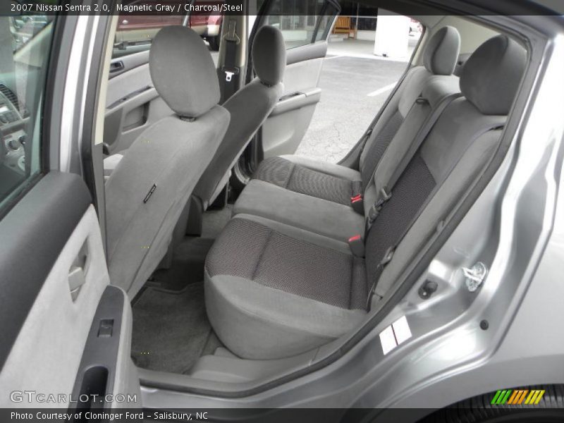 Magnetic Gray / Charcoal/Steel 2007 Nissan Sentra 2.0