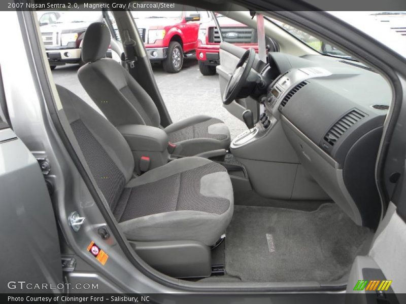 Magnetic Gray / Charcoal/Steel 2007 Nissan Sentra 2.0