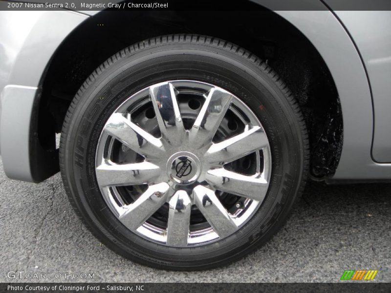 Magnetic Gray / Charcoal/Steel 2007 Nissan Sentra 2.0