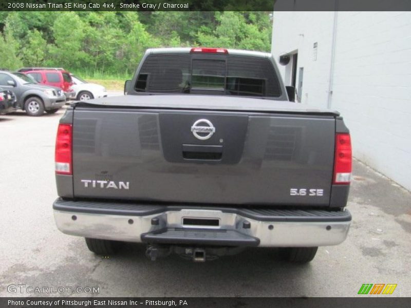 Smoke Gray / Charcoal 2008 Nissan Titan SE King Cab 4x4