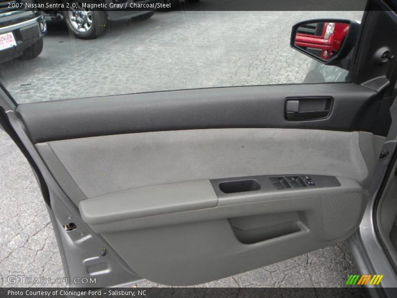 Magnetic Gray / Charcoal/Steel 2007 Nissan Sentra 2.0