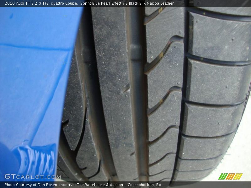 Sprint Blue Pearl Effect / S Black Silk Nappa Leather 2010 Audi TT S 2.0 TFSI quattro Coupe