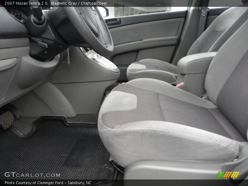 Magnetic Gray / Charcoal/Steel 2007 Nissan Sentra 2.0