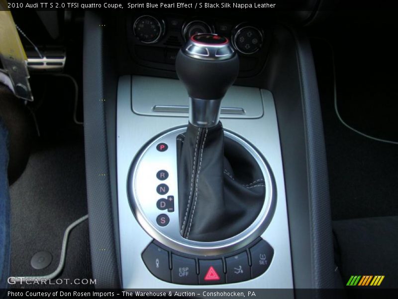 Sprint Blue Pearl Effect / S Black Silk Nappa Leather 2010 Audi TT S 2.0 TFSI quattro Coupe
