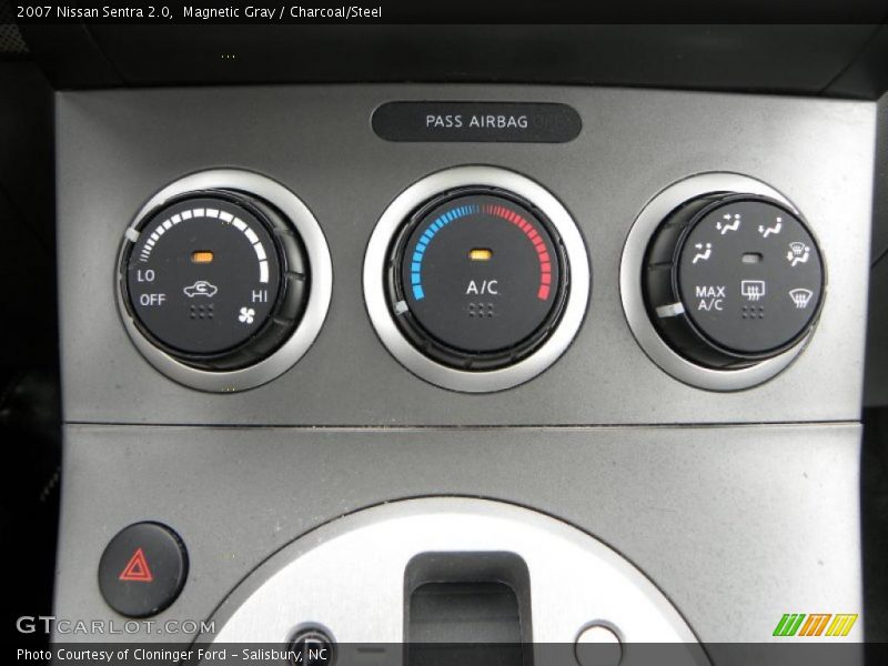Magnetic Gray / Charcoal/Steel 2007 Nissan Sentra 2.0