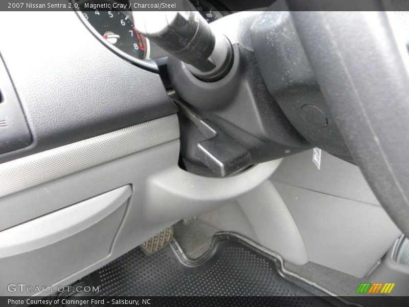 Magnetic Gray / Charcoal/Steel 2007 Nissan Sentra 2.0