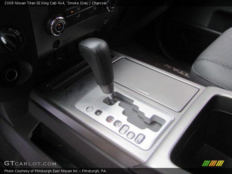 Smoke Gray / Charcoal 2008 Nissan Titan SE King Cab 4x4